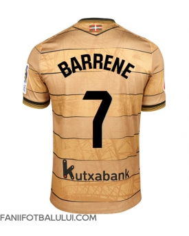 Real Sociedad Ander Barrenetxea #7 Tricou Fotbal Replică 2024-25 Barbati Deplasare